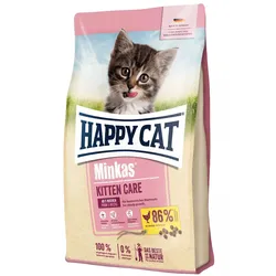 HAPPY CAT Minkas Kitten Care Geflügel Katzentrockenfutter 1,5 Kilogramm