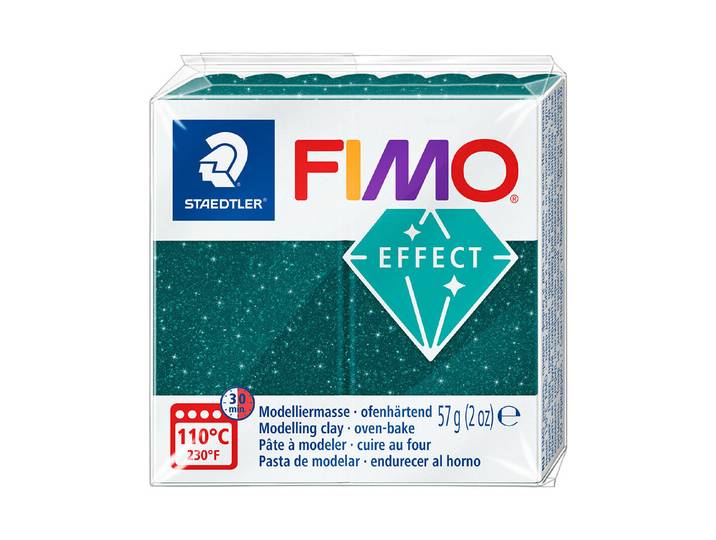 Fimo effect 57g galaxy grün