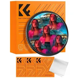 K&F Concept Filtr K&F Filtr Kalejdoskop Kalejdoskop 5x Na 67mm 67 K&f / Pięciokątny Pentapryzmat / Kf01.2809v1 (67 mm), Objektivfilter, Transparent