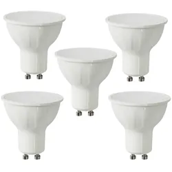 Aigostar 5x 5 Watt GU10 LED Leuchtmittel Leuchte LED Spot 100° 410 Lumen Kaltweiß