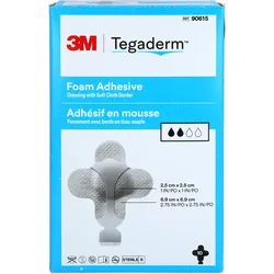 Tegaderm Foam Adhesive 6.9x6.9 cm Kreuzform 10 ST