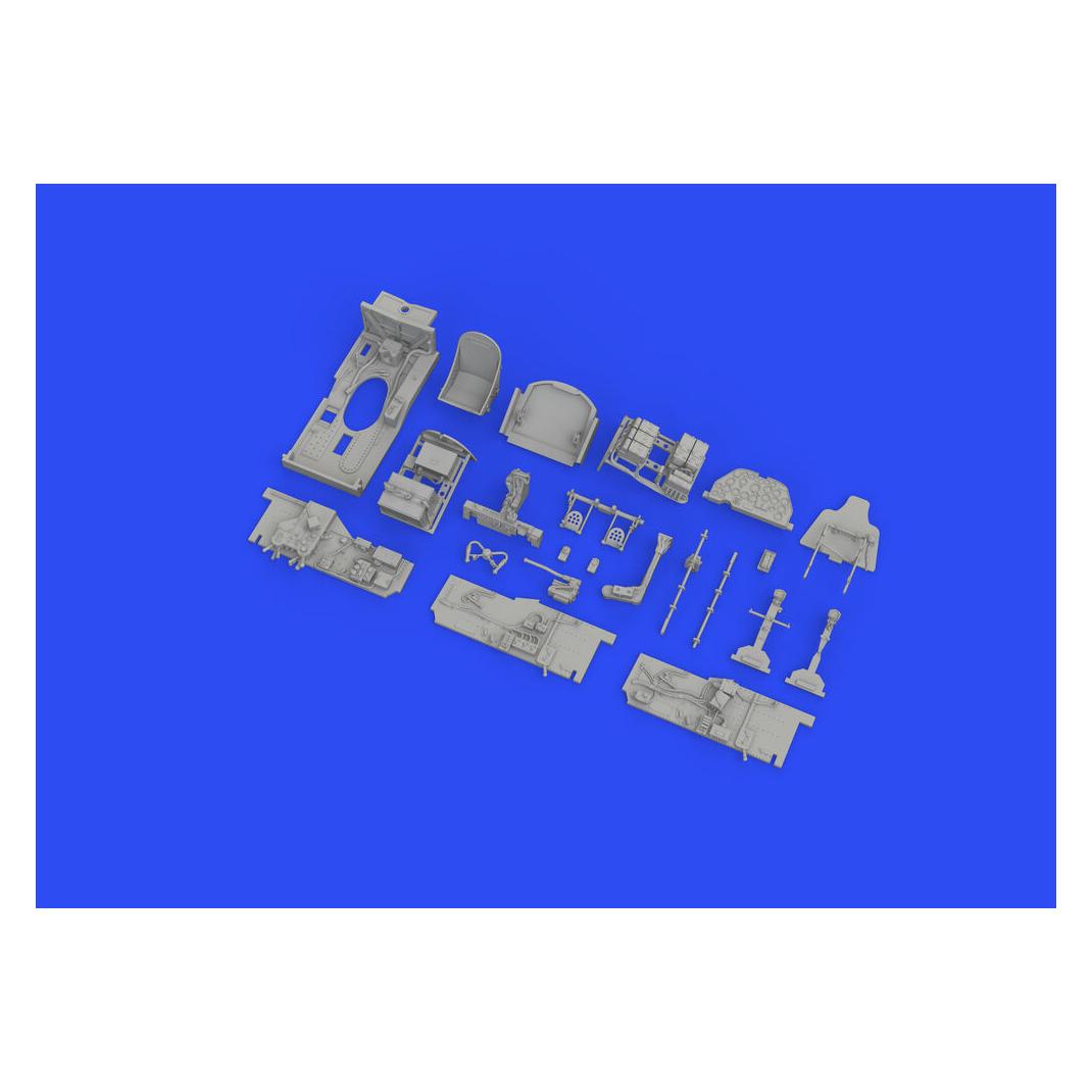 Eduard P-38J cockpit PRINT for TAMIYA (648812)