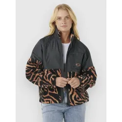Rip Curl Keepsakes Anti-Series Polar Fleece Jacke black Gr. S