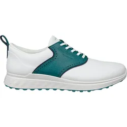 ecco Golfschuhe Herren Golf S-Casual, weiss/petrol