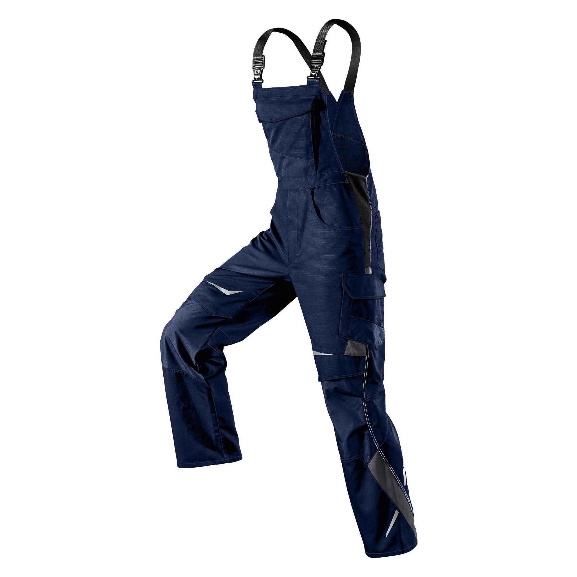 Kübler Latzhose Pulsschlag dunkelblau / anthrazit (58) (3324 5353-4897-58)