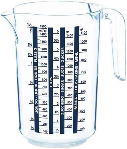 Cosmoplast Caraffa Graduata 1,5 l