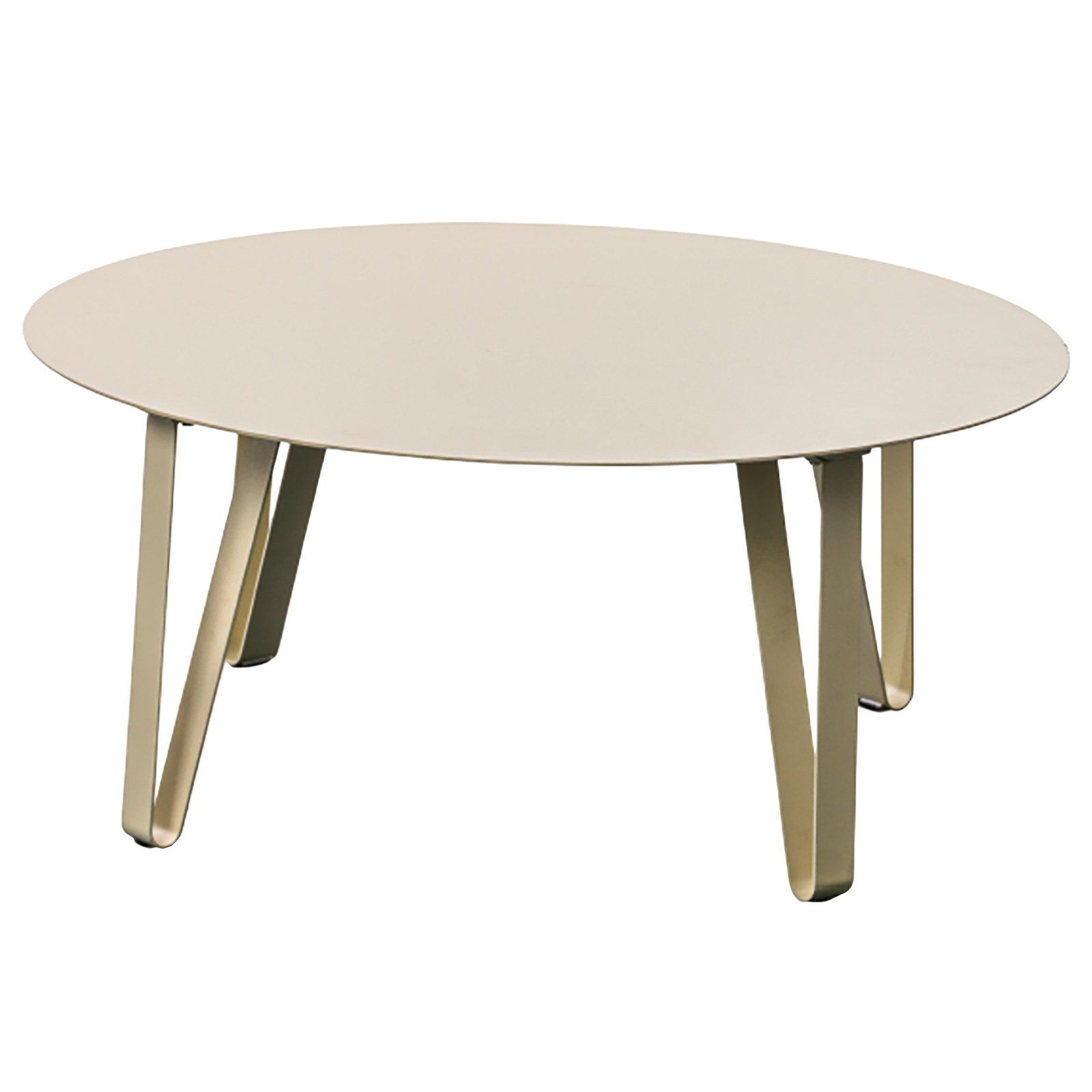 home24 Salontafel Modote Wit Diameter: 60 cm