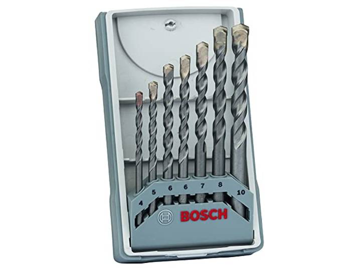 Bosch Professional 7-delige betonborenset CYL-3 (voor beton, Ø 4-10 mm, accessoire klopboormachine)