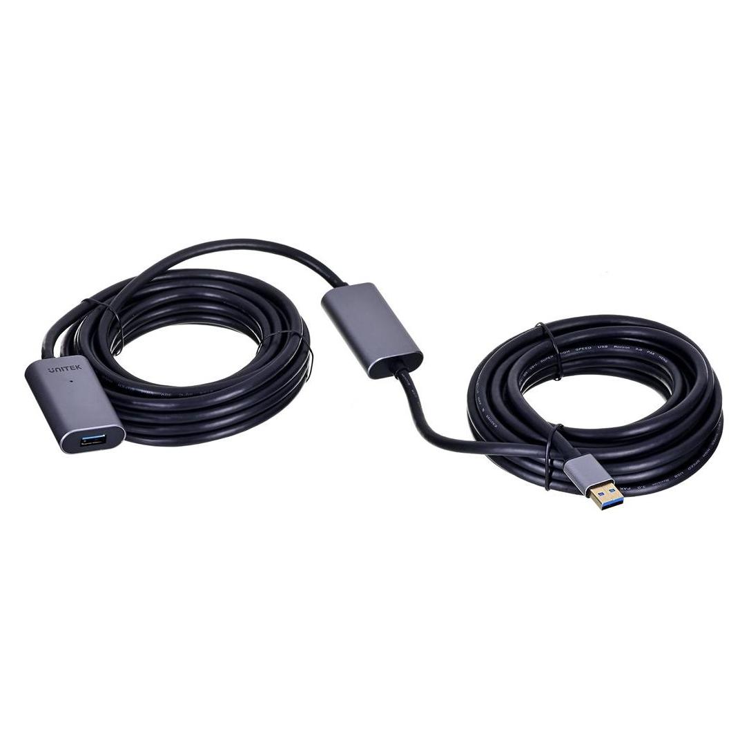 Unitek Y-3005 USB Kabel USB 3.2 Gen 1 (3.1 Gen 1) USB A (10 m, USB 3.2 Gen 1) (Y-3005)