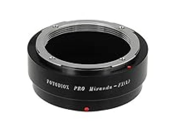 Fotodiox Pro Lens Mount Adapter Compatible with Miranda (Mir) Lenses on Fujifilm X-Mount Cameras
