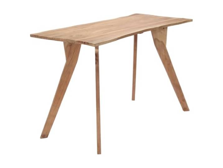 Makastle Esstisch 120 x 58 x 76 cm Massivholz Akazie