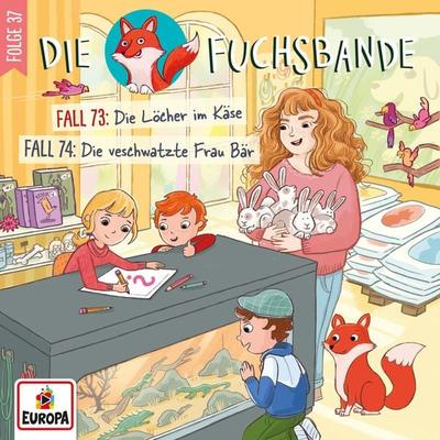 Folge 37: Fall 73: Die Löcher im Käse/Fall 74: Die verschwatzte Frau Bär - Jana Lini, Audio, 4099995231717