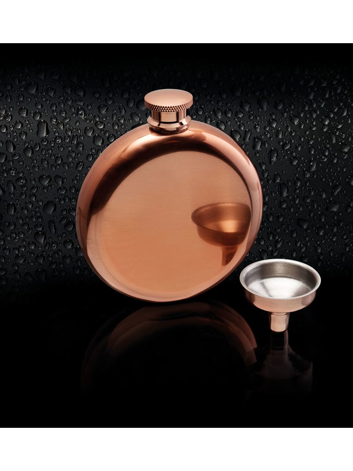 BarCraft Flachmann in Gold - 140 ml - onesize