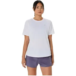 ASICS, Damen, Sportshirt, T-Shirt Running Core Run Weiss Damen (L), Weiss