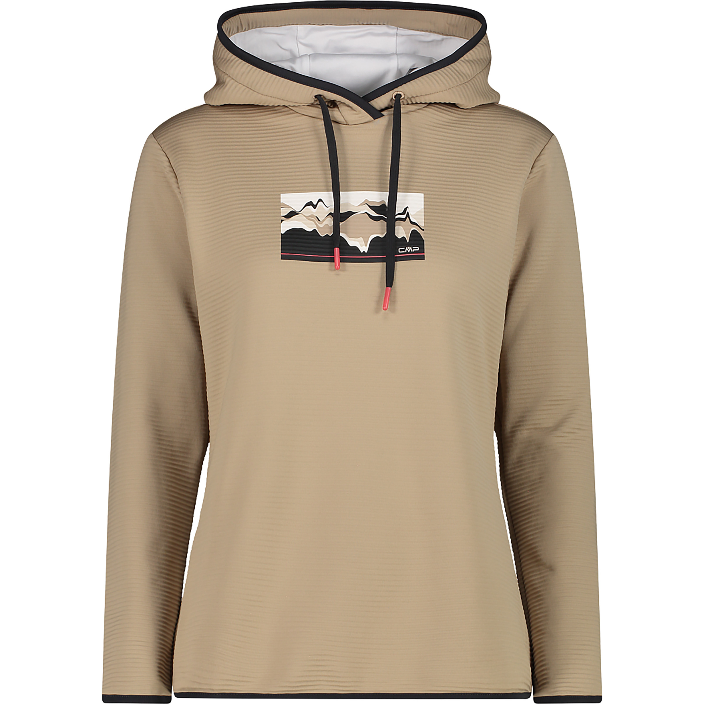 CMP Damen Hoodies beige Größe XL Lifestyle Elastisch