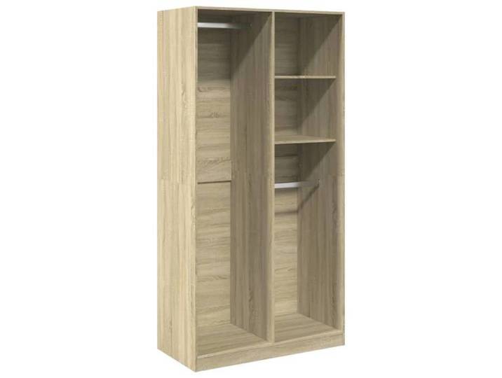 Armoire MGH - Garde-robe Chambre - chêne sonoma - 100x50x200 cm - Aggloméré M352
