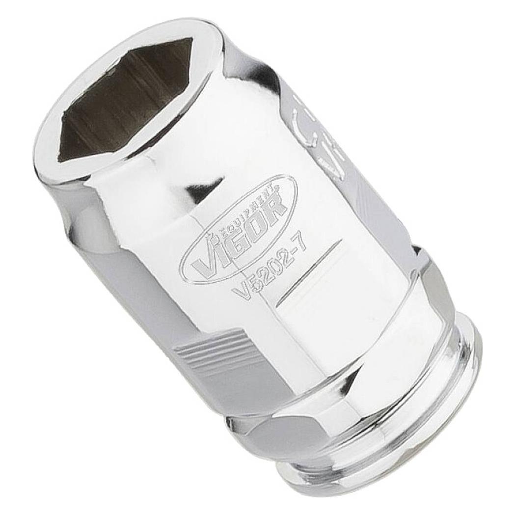Vigor STECKSCHL.-EINSATZ 1/4",SW 7 SUPERFLACH (7 mm) (V5202-7)