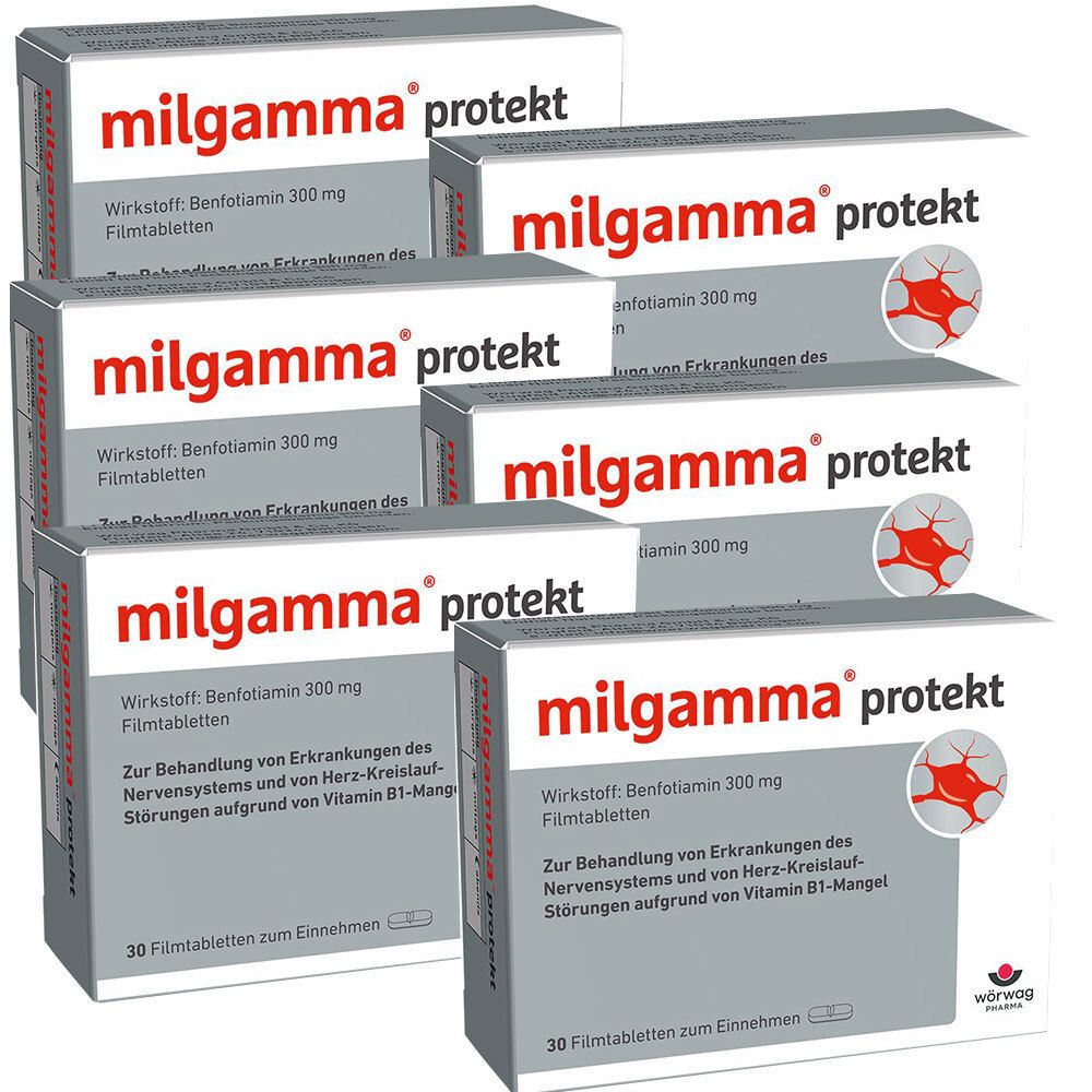 Milgamma protekt Filmtabletten 6er-Pack 6x30 St