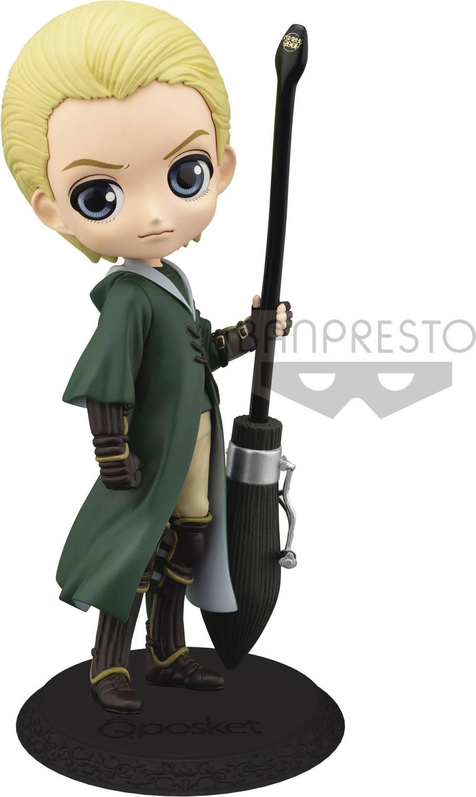 Banpresto Harry Potter Q Posket Minifiguur Draco Malfoy Quidditch-stijl Versie A, 14 cm