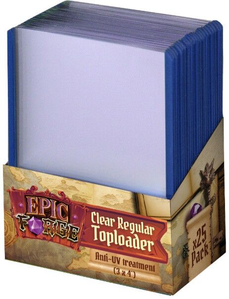Rio Toploader Anti-UV (3 x 4') Clear Regular (25 pièces) - Epic Forge