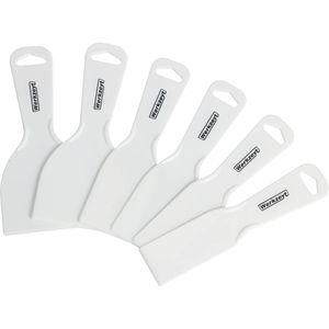 Meister Spachtel WU4231600, Breite 40, 50 & 80mm, Malerspachtel aus Kunststoff