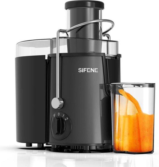 Leistungsstarke Zentrifugal-Entsafter mit großem Einfüllschacht (7,5 cm) - Schnell und einfach zu reinigen - BPA-frei