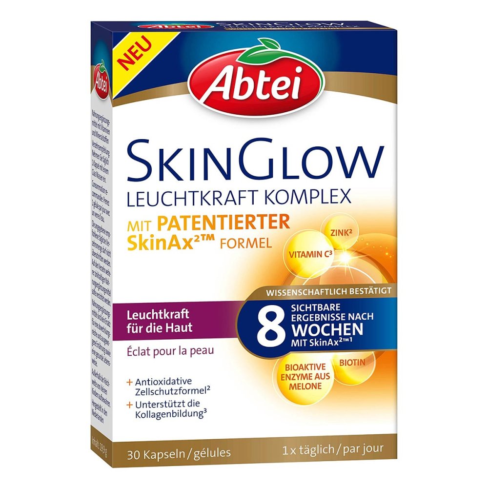 Perrigo Deutschland GmbH Abtei SkinGlow Komplex Kapseln 20028012