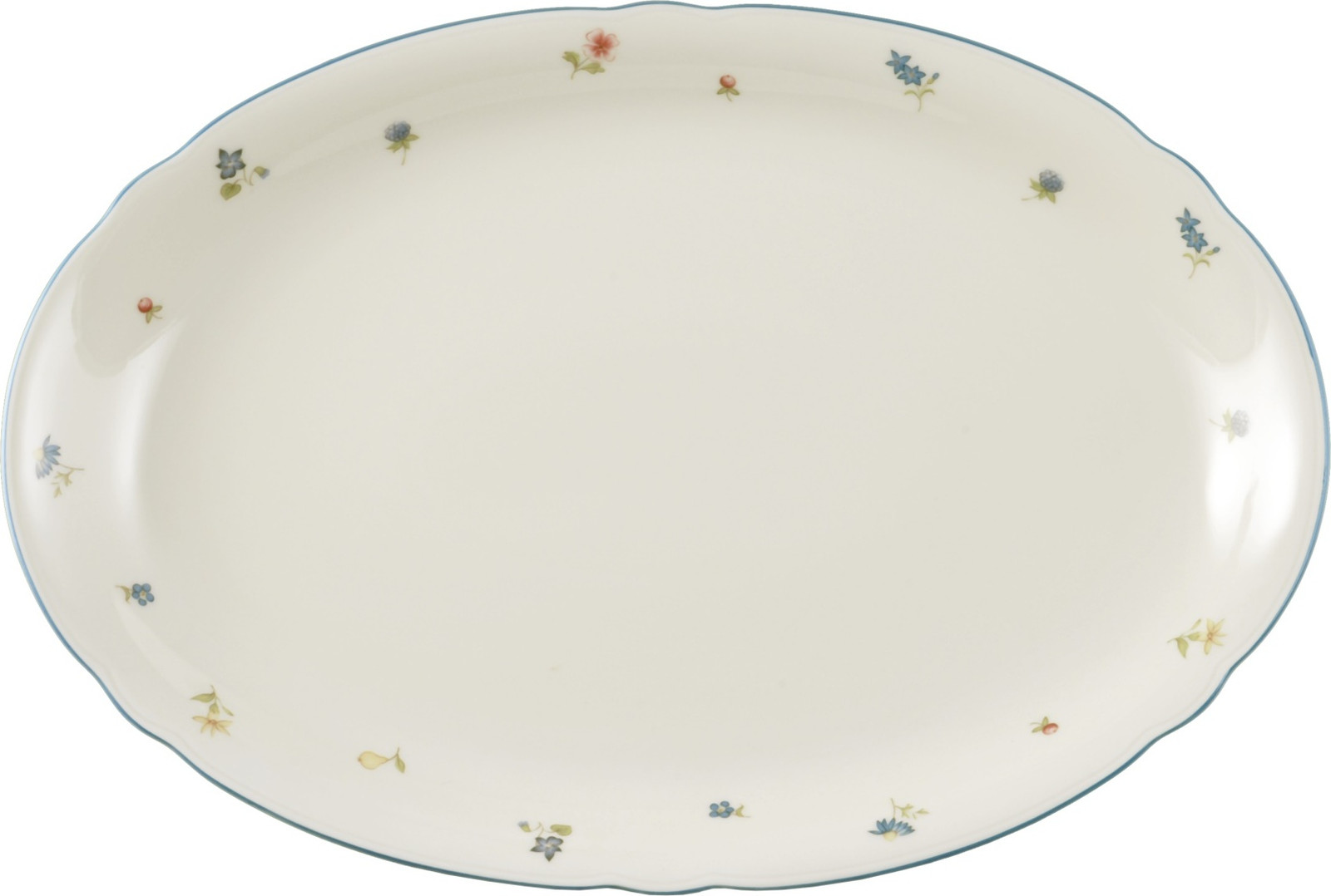 Seltmann Form Marie-Luise Ovaal bord Streublume 30308, 35 cm