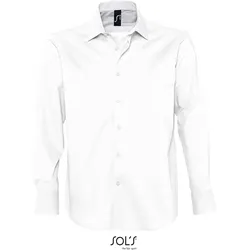 SOLS Herren Stretch Hemd langarm 17000 white 3XL
