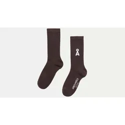 Socken mit Logo-Print Braun 39-42
