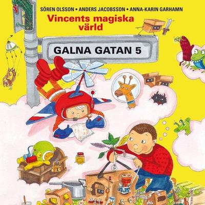 Vincents magiska värld - Anders Jacobsson,Sören Olsson, Audio, 9789188327635