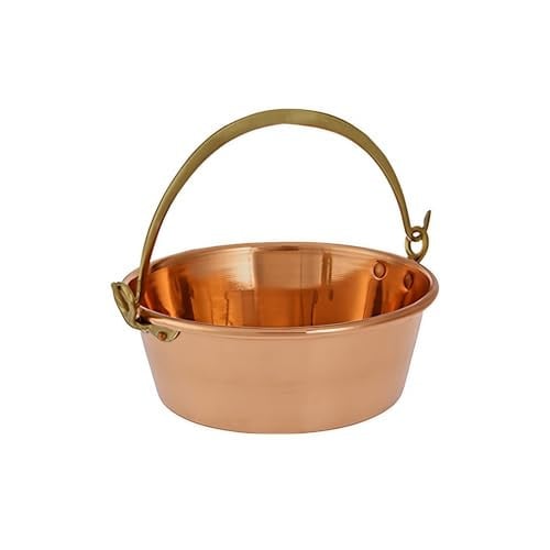 Koperen stockpot voor het koken van varkensvlees, 10 cm