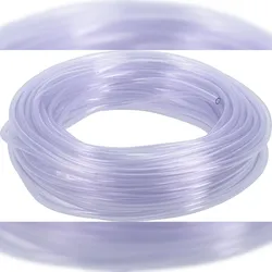 TRIZERATOP Transparenter PVC-Schlauch 4 mm, 25 m
