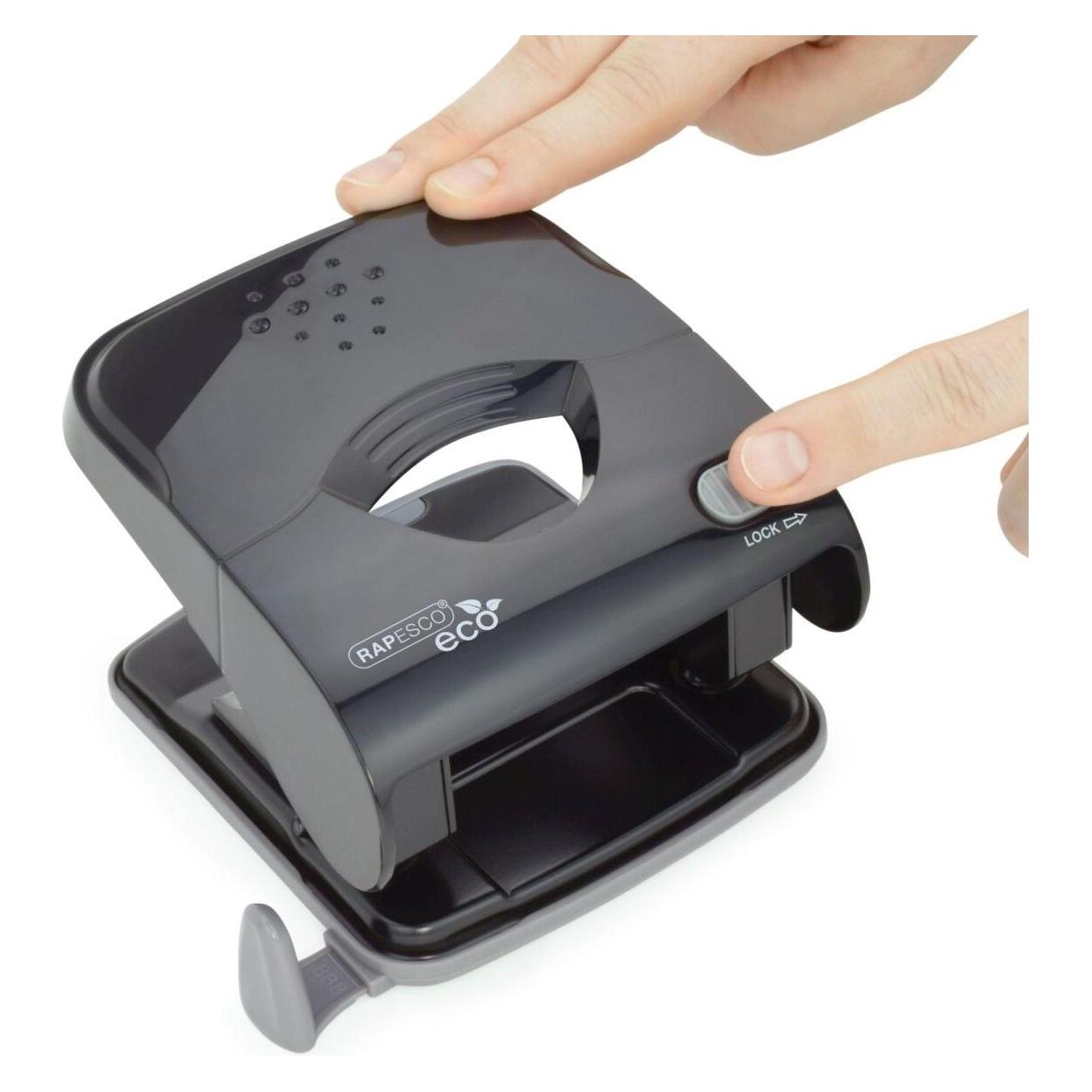 Rapesco Locher X5-30ps 30 Blatt schwarz (1523)