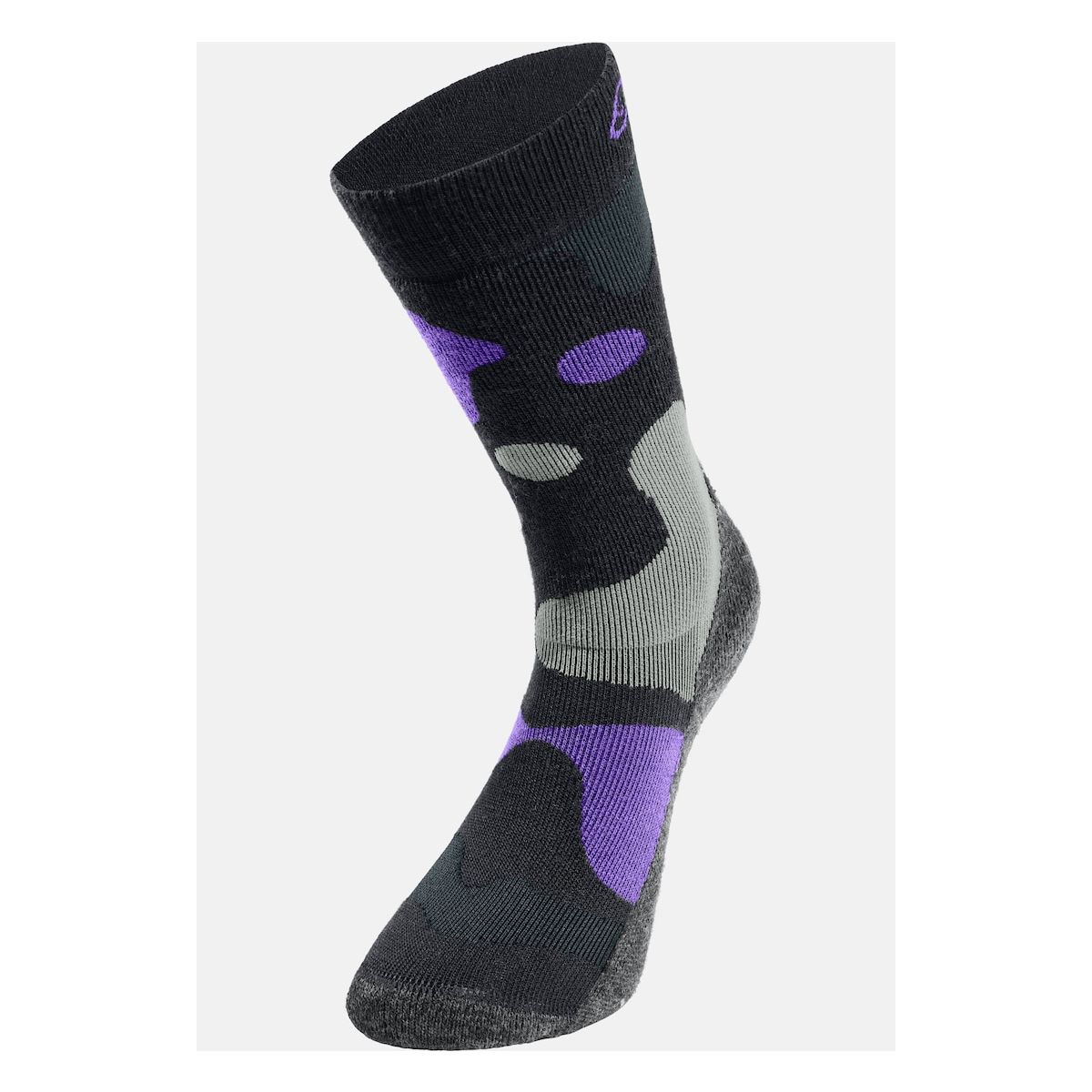 Odlo The Adventurer Collection Merino Warm Ski Socks black - afterparty (60318) 34-36 763989-60318-34-36