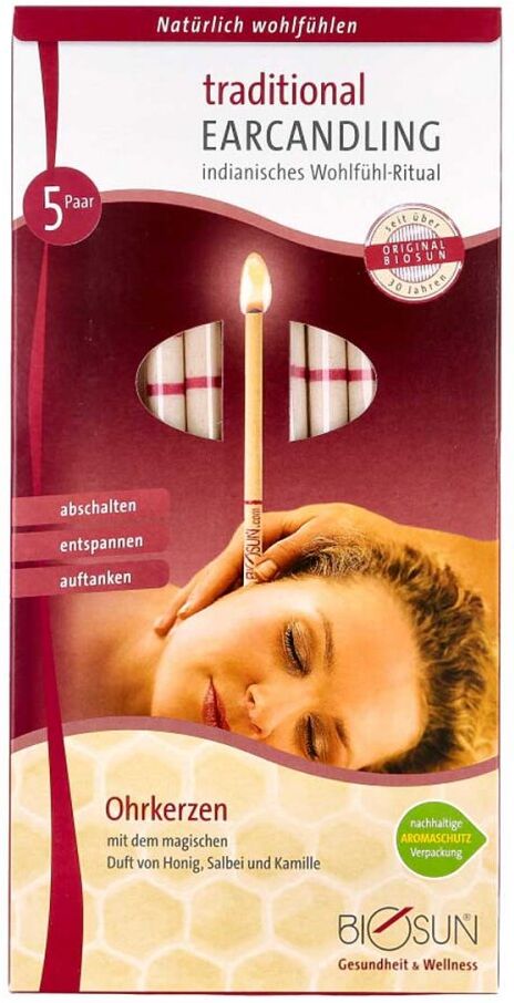 Biosun Ohrkerze Traditional