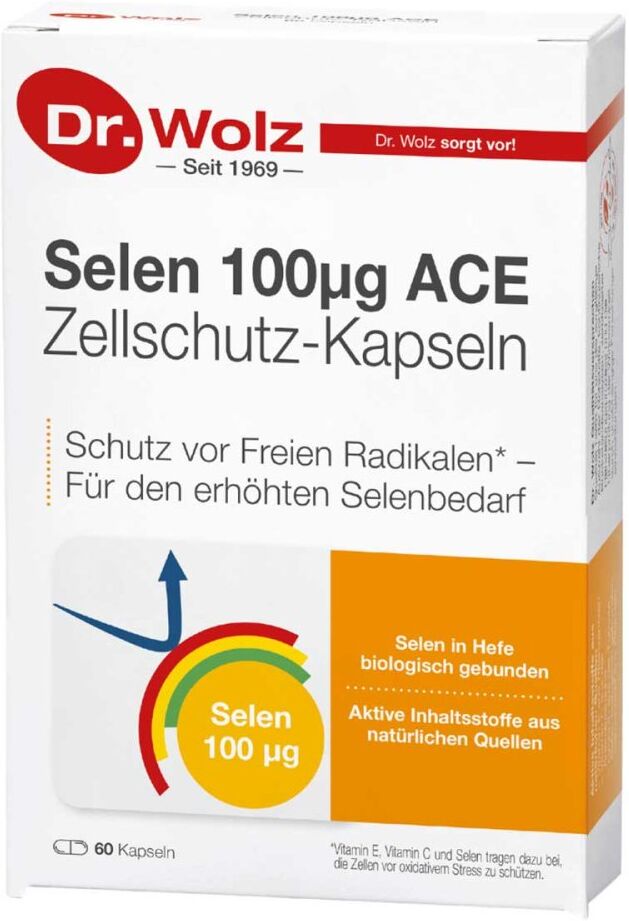 Dr. Wolz Selen Ace 100 [my]g 60 Tage Kapseln