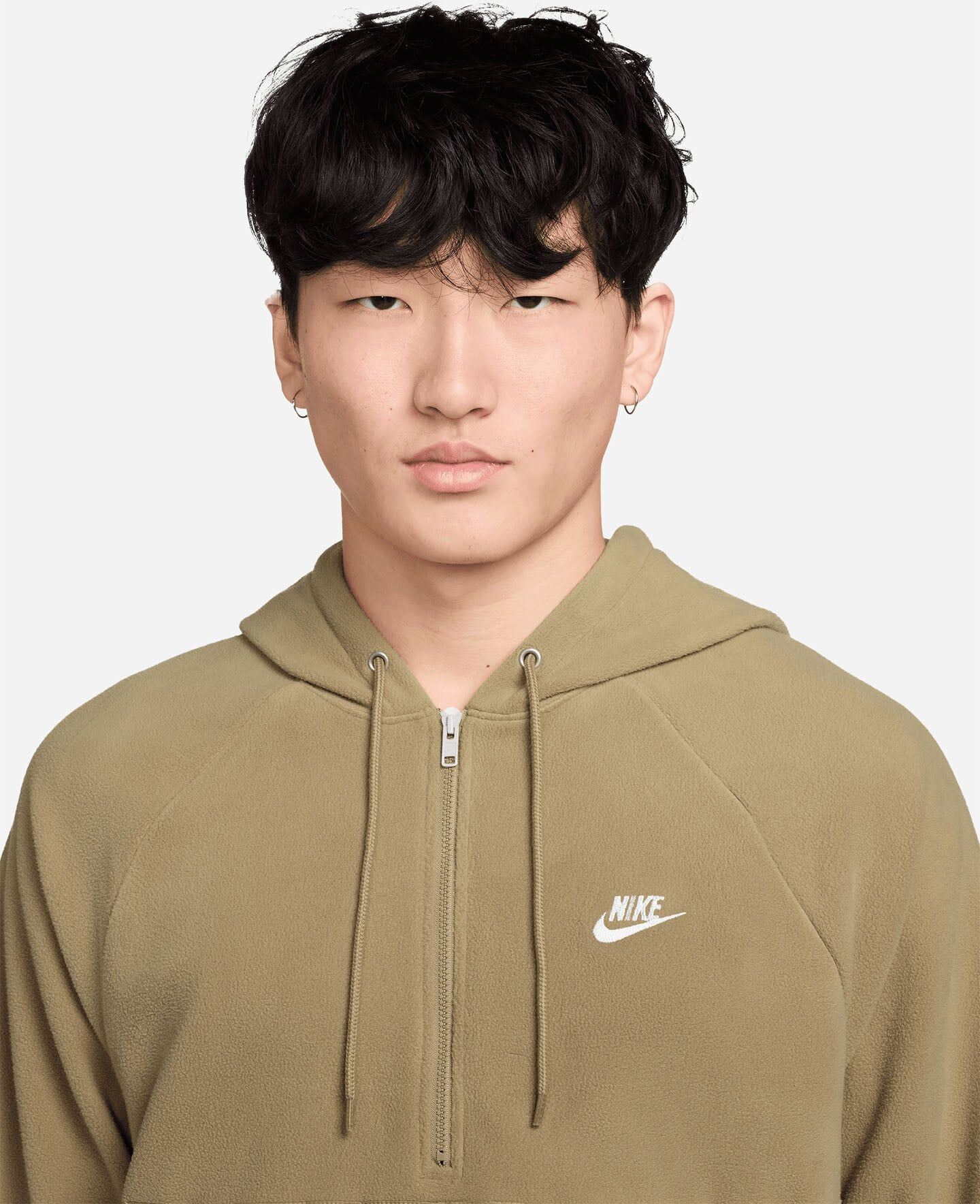 Nike Half Zip Winterized M - Felpa - Uomo - Beige S