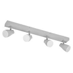 OSRAM LED Spot Pear Grey 4 x 4.3W 2700K GU10 4099854473906 Deckenstrahler LED-Reflektorlampe GU10 Grau