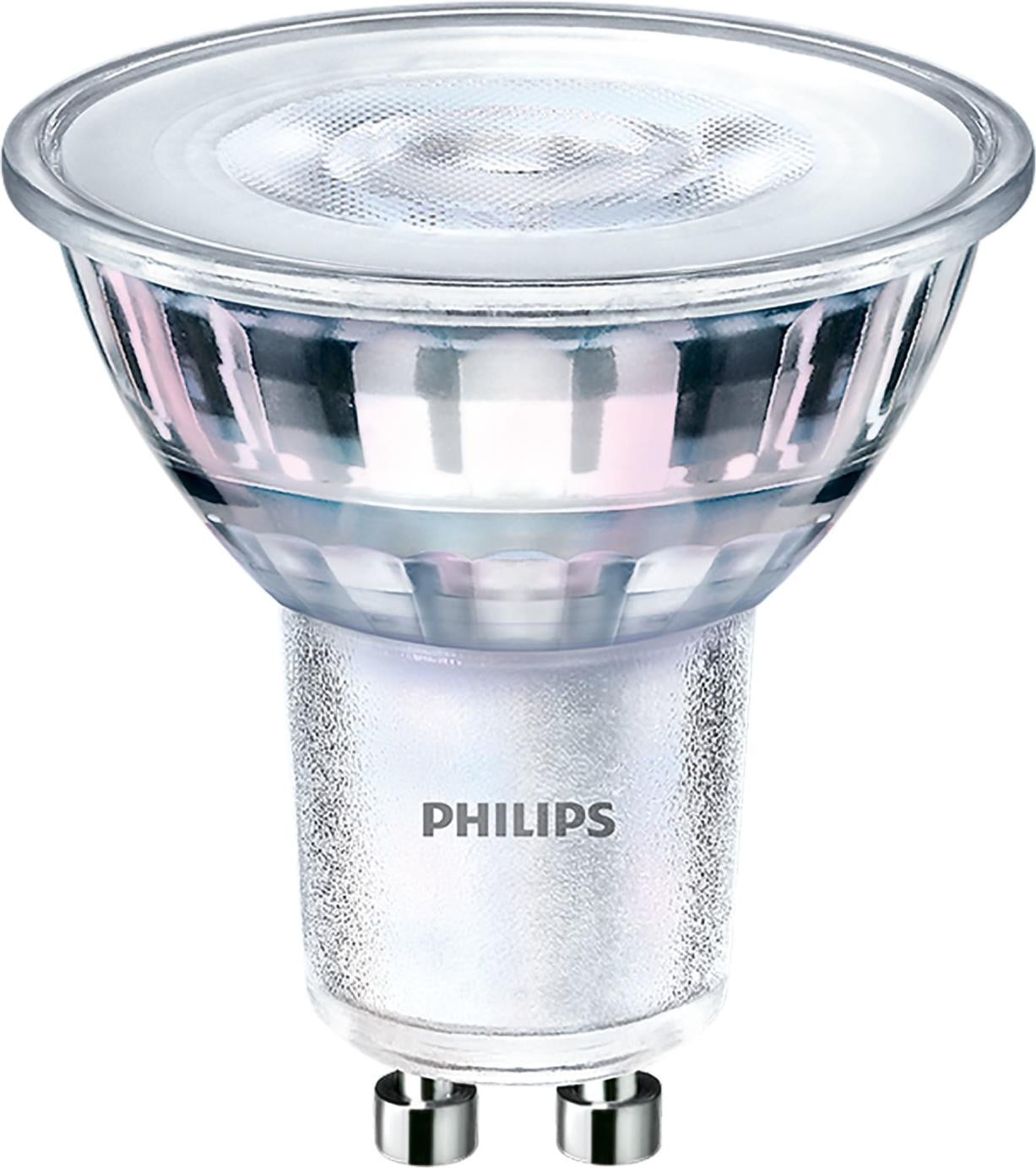 Philips LED Reflector Lamp GU10, 4,9 W (65 W equivalent), 460 lm, Wit