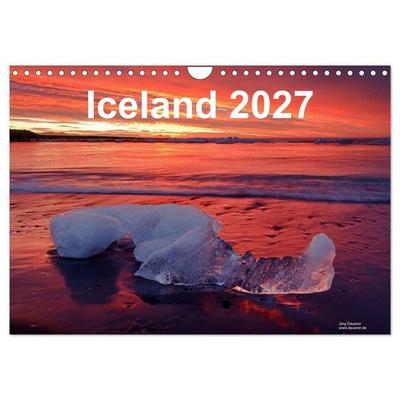 Iceland 2027 (Wall Calendar 2027 DIN A4 landscape), CALVENDO 12 Month Wall Calendar