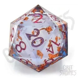 Crit Stones Seraphic Reverie 50mm Liquid Core D20