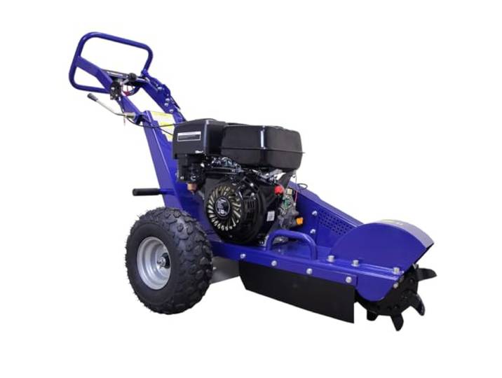 Rogneuse de Souche Déchiqueteuse Racines Moteur 15 CV 4 Temps 9 Lames Tungstène Coupe 22\,5 Sous Sol / 51.5 cm Dessus Sol [PPE + Kit Entretien GRATUITS] Jardinage Aménagement Paysagiste T-Mech