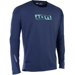 ION, Unisex, Velotrikot, GRIDXKN Scrub Select BAT Trikot (S), Blau, S