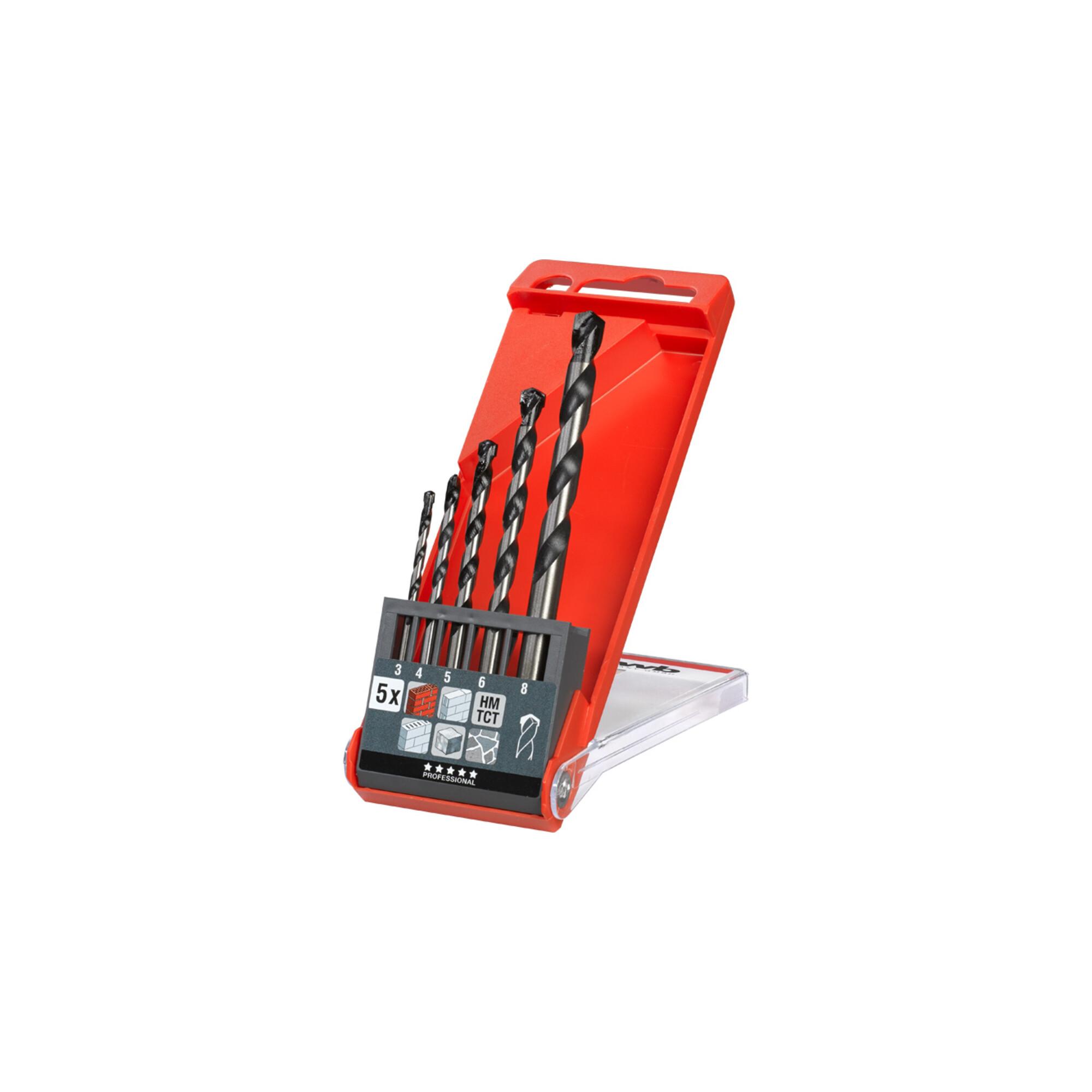 kwb ROCKER Bohrer-Kass. 3-8, 5-tlg (44300)