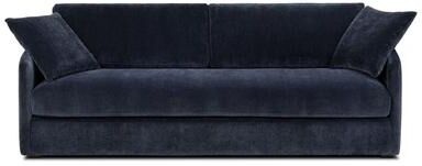 Poly and Bark "Poly & Bark Rhodes 92"" Curved Frame Chenille Velvet Sofa"