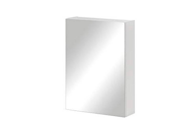 Schildmeyer Basic Spiegelschrank ohne Beleuchtung 146427, weiß Glanz, 50 cm