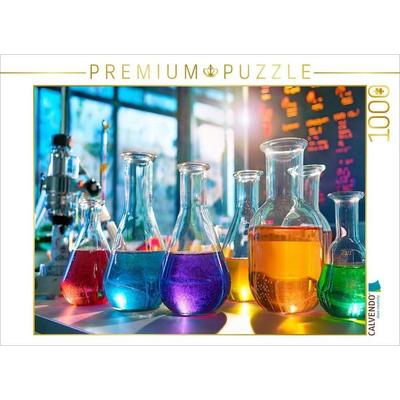CALVENDO Puzzle Morgenlicht im Chemielabor | 1000 Teile Lege-Größe 64x48cm Foto-Puzzle für glückliche Stunden