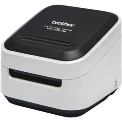 Brother VC-500W (300 dpi), Etikettendrucker, Weiss