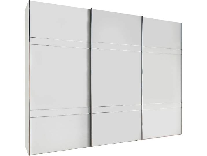 WIEMANN Schwebetürenschrank Rialto hochwertige Glasfront mit Querriegeln